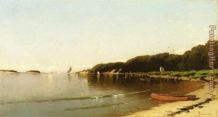 Sailing off the New England Coast painting - Alfred Thompson Bricher Sailing off the New England Coast art painting